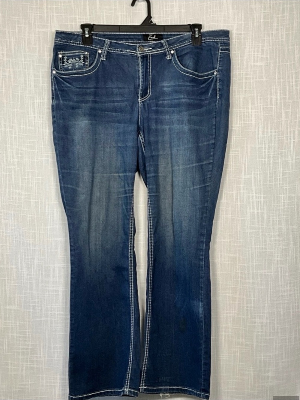 Earl Jeans Medium Dark Blue Bootcut Women's Jeans